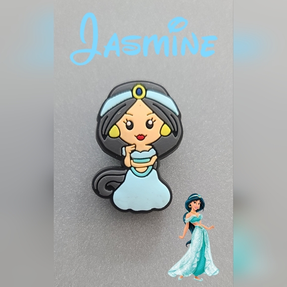 BOGO!! BUNDLE For Discount!!! Brand New Disney Princess Jasmine Croc Charm - Picture 1 of 1
